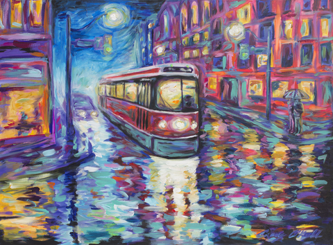 Crossing Yonge - 8"x10" Print