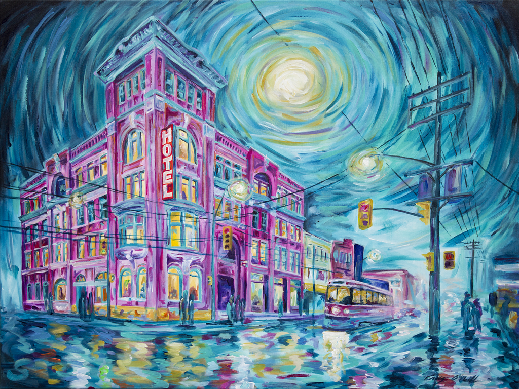 Gladstone painting by Casey O'Neill