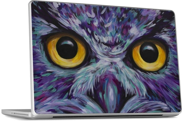 Owl Eyes Laptop Skin